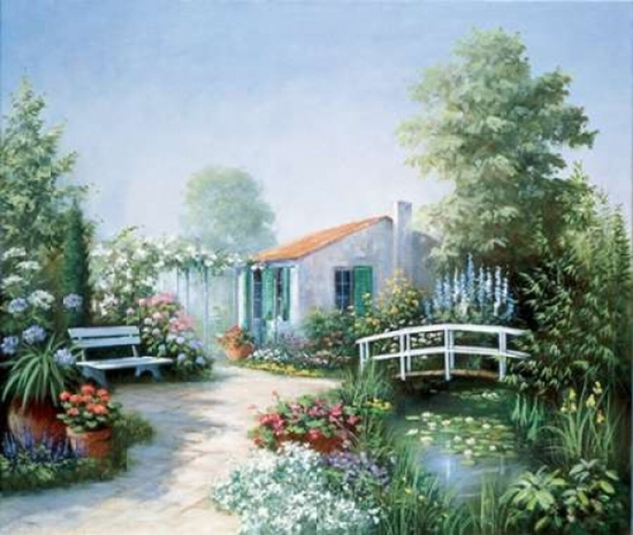 Beyond the bridge Poster Print by Peter Motz - Item # VARPDXPM013